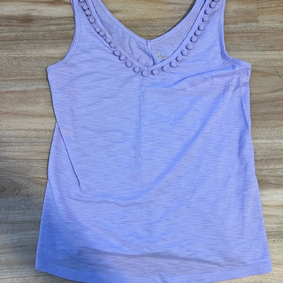 Lilly Pulitzer Light Purple Tank Top - Picture 2 of 4